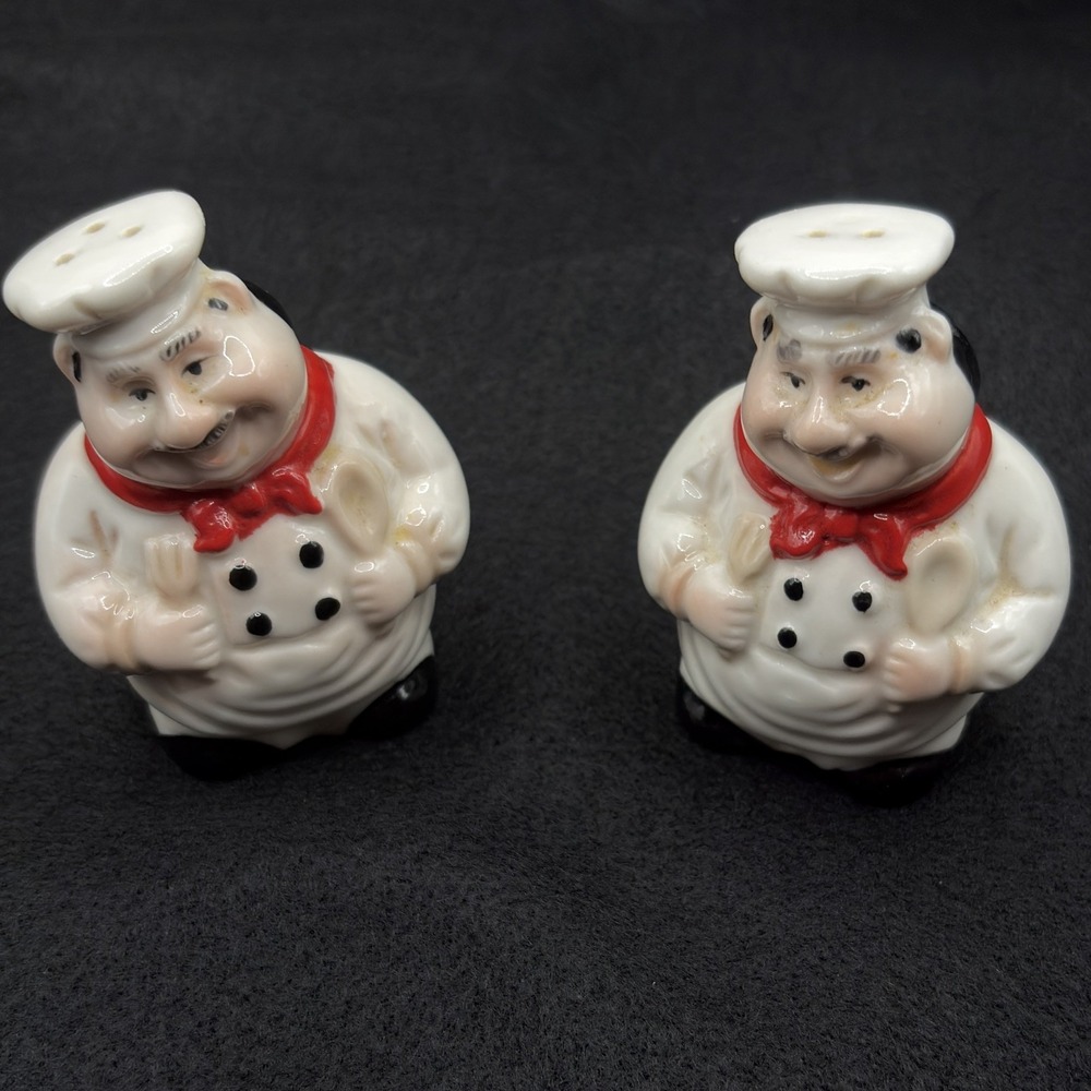 Fat Chef Glass Salt and Pepper Shaker Set (10)